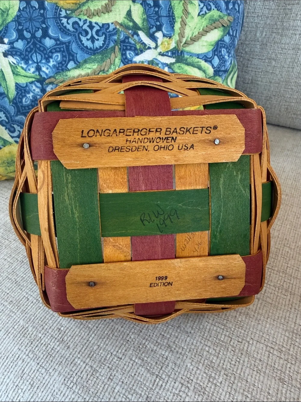 Longaberger 1999 easter